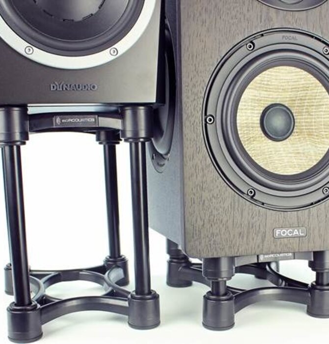 ISO-155 Studio Monitor/Speaker Isolation Stands