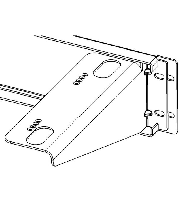 Kaleidescape Full Size 2U Terra or Terra Prime Rack Mount Hardware