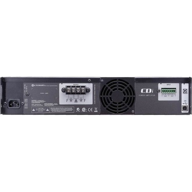 CDi 2000 Two Channel 800W @ 8 Ohm 70V/100V/140 Volt Power Amplifier