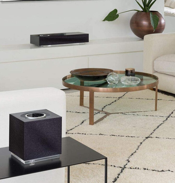 MU-SO QB 2nd. Generation Wireless Speaker System, Space Grey Grille