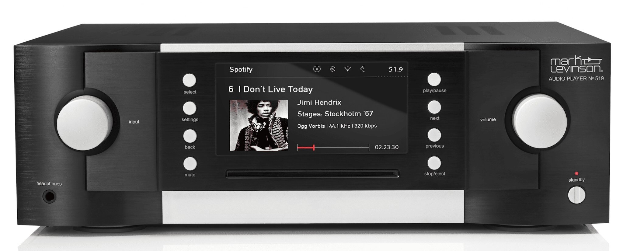 Mark Levinson No. 519 - CD & Streaming Audio Player | Shop Online