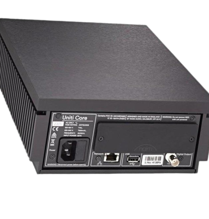 Naim - Uniti Core Music Server ( with optional preinstalled 12TB  HD drive preloaded with music !!! )  , Showroom Demo in Mint Condition