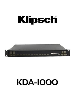 KDA-1000 4-Channel, 4 x 250 watt DSP Power Amplifier