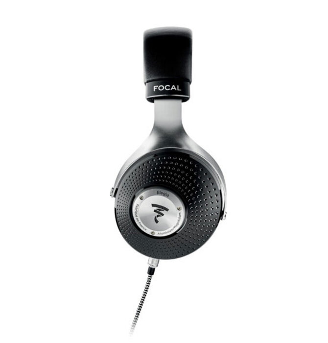 Focal - Elegia Audiophile Circum-Aural Closed-Back Over-Ear Headphones (Black/Silver) Showroom Demo