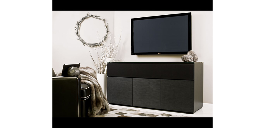 Chicago 339 AV Cabinet Black Oak