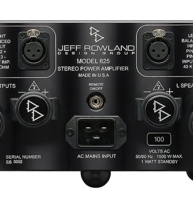 Model 625 S2 Stereo Amplifier