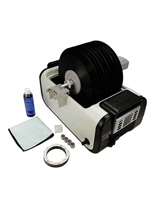 Motorized Ultrasonic Vinyl Record Cleaner, 110V  ( 10-Records )