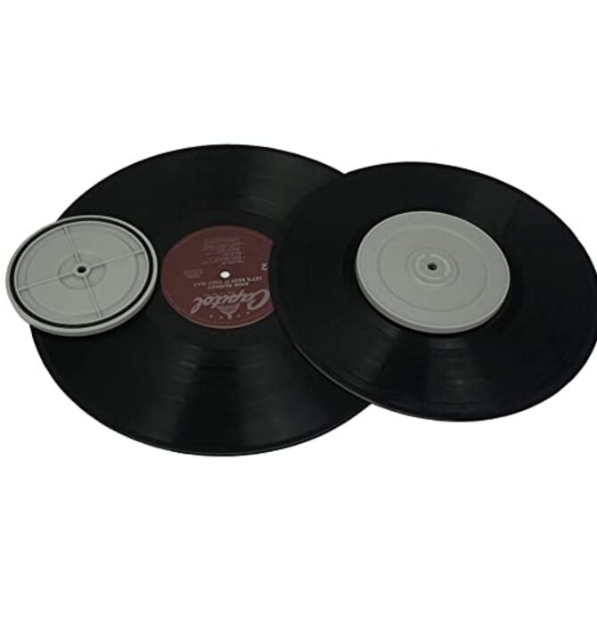 Motorized Ultrasonic Vinyl Record Cleaner, 110V  ( 10-Records )