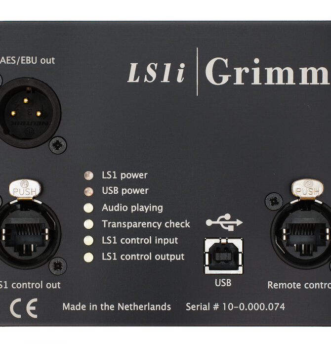 Grimm Audio LS1r Remote Control