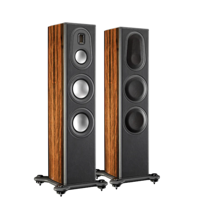 Monitor Audio Platinum PL200 II Floorstanding Loudspeakers in Ebony Real Wood Veneer