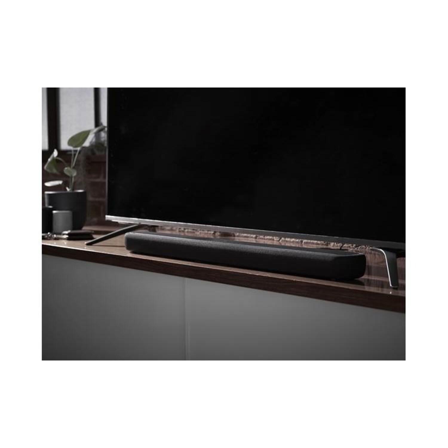 Yamaha YAS-209 Powered 2.1-channel sound bar and subwoofer system with  Amazon Alexa built-in