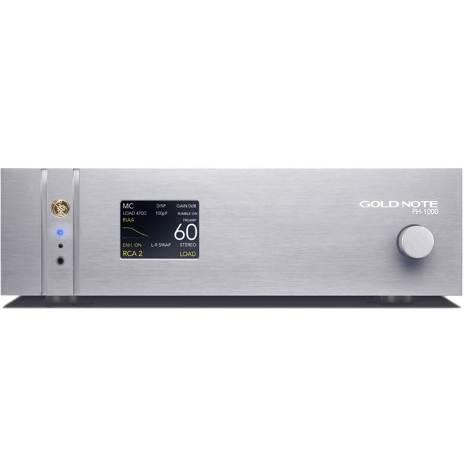 PH-1000 Deluxe Phono Stage in Silver Showroom Demo