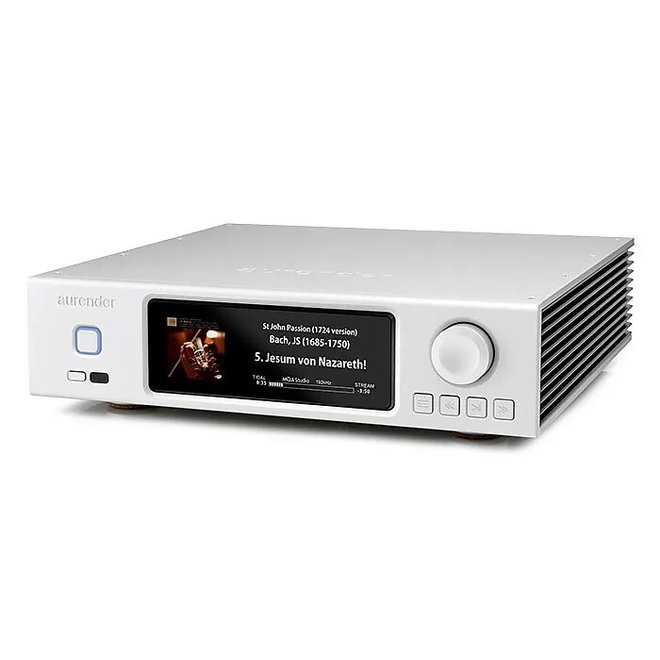 A200 Music Server, Streamer, MQA DAC & Preamplifier in Silver Open Box