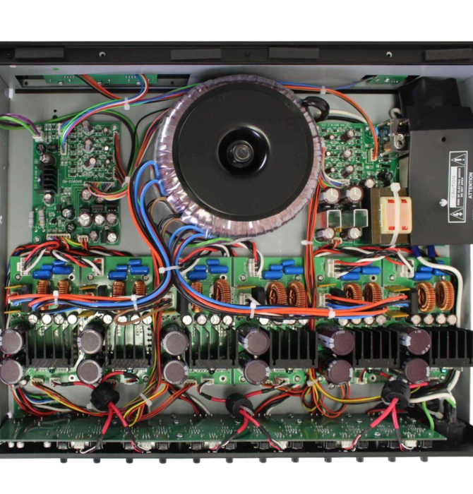 DA-1260 12 Channel x 60 WPC Multi Channel Toroidal Amplifier