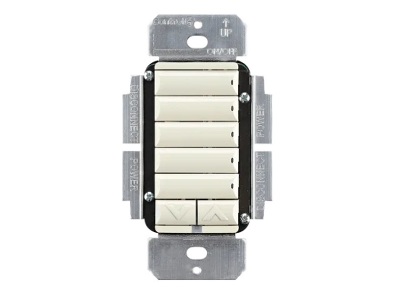 Control4 Keypad, Configurable, Wireless, Light Almond, C4KC120277LA AV Luxury Group