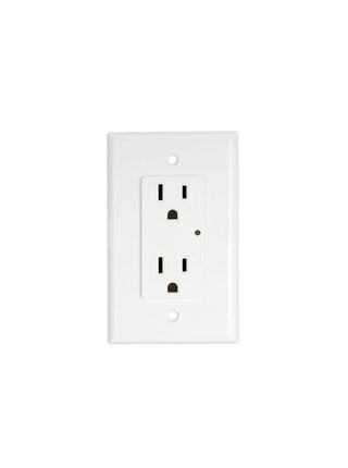 Single Gang Power Conditioner - 2 Outlets WB-200-IW-1G-2-WHT