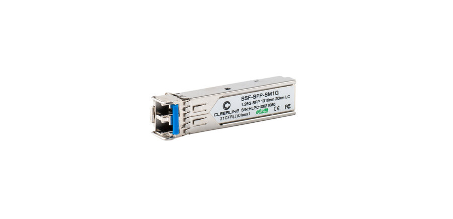 Cleerline - Fiber Transceivers Single Mode 1 G