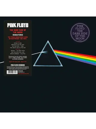Pink Floyd "Dark Side of the Moon" Remaster from Analog Tapes, 180 Gram Vinyl UK Version