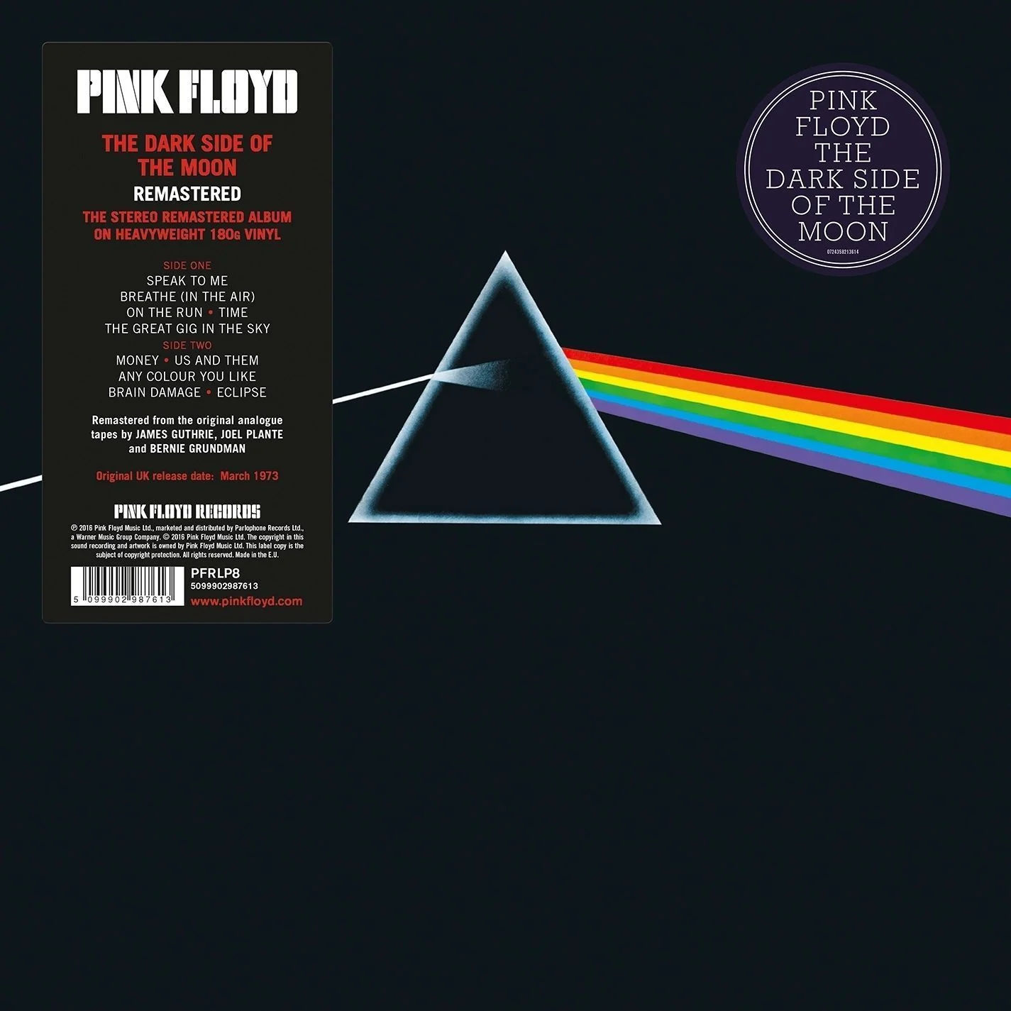Dark Side Of The Moon Original recording remastered Edition by Pink Floyd  1994 Audio