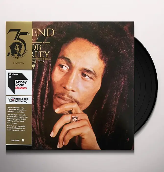 Bob Marley & The Wailers "Legend" 75th Anniversary Mastered by Abbey Road Studios, Limited Edition