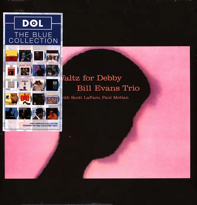 Bill Evans Trio - "Waltz for Debby" DOL Blue Collection on 180 Gram Opaque Baby Pink Vinyl