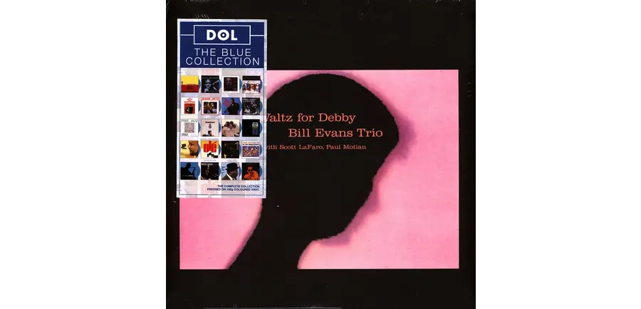 Bill Evans Trio - "Waltz for Debby" DOL Blue Collection on 180 Gram Opaque Baby Pink Vinyl