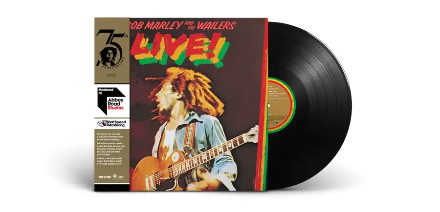 Bob Marley & The Wailers "Live" 75th Anniversary Mastered by Abbey Road Studios