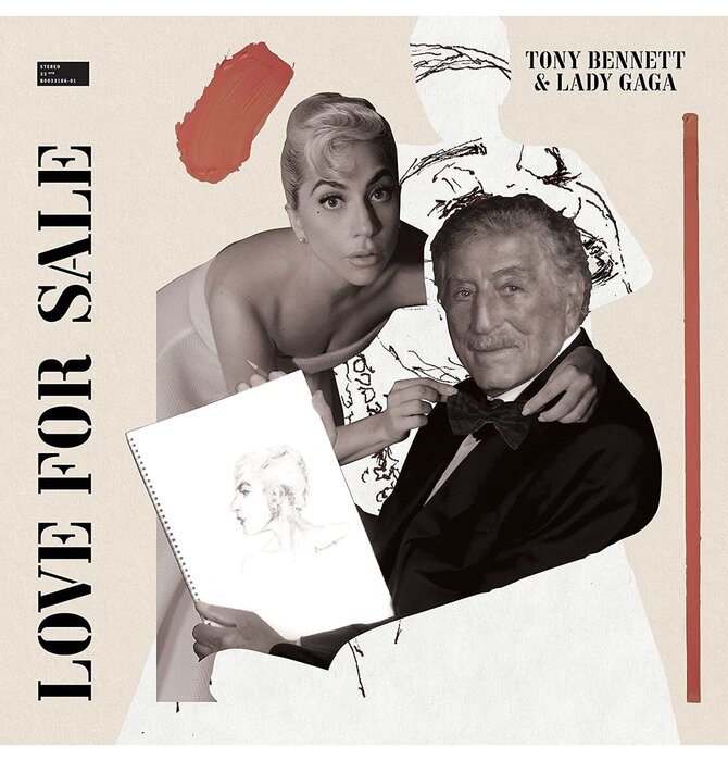 Tony Bennett & Lady Gaga , Love for Sale, Limited Edition 180 Gram Yellow Vinyl