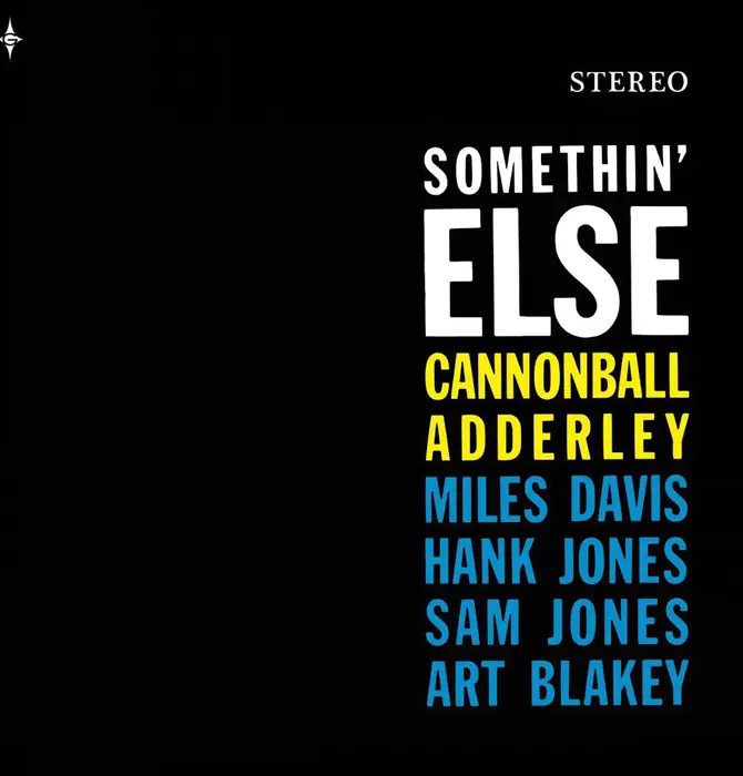 Cannonball Adderley "Something' Else" 180 Gram Vinyl with Bonus Track Yellow Vinyl