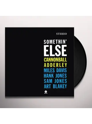 Cannonball Adderley "Something' Else" with Bonus Track 180 Gram Vinyl , WaxTime Records