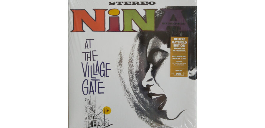 Nina Simone "At The Village Gate" Deluxe Gatefold Edition 180 Gram Vinyl