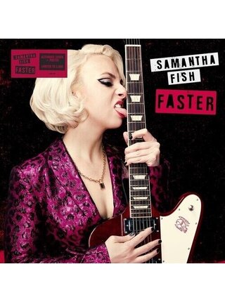 Samantha Fish "Faster"  Alternate Cover + Poster , Vinyl Limited to 2000