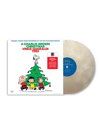 A Charlie Brown Christmas -Original Soundtrack by Vince Guaraldi Trio Exclusive Snowstorm Colored Vinyl
