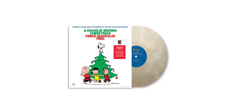 A Charlie Brown Christmas -Original Soundtrack by Vince Guaraldi Trio Exclusive Snowstorm Colored Vinyl
