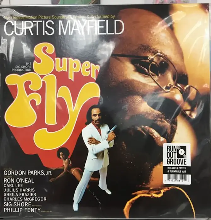 Curtis Mayfield "Superfly"  50th Anniversary 180 Gram Vinyl Deluxe Edition with Poster & Mat