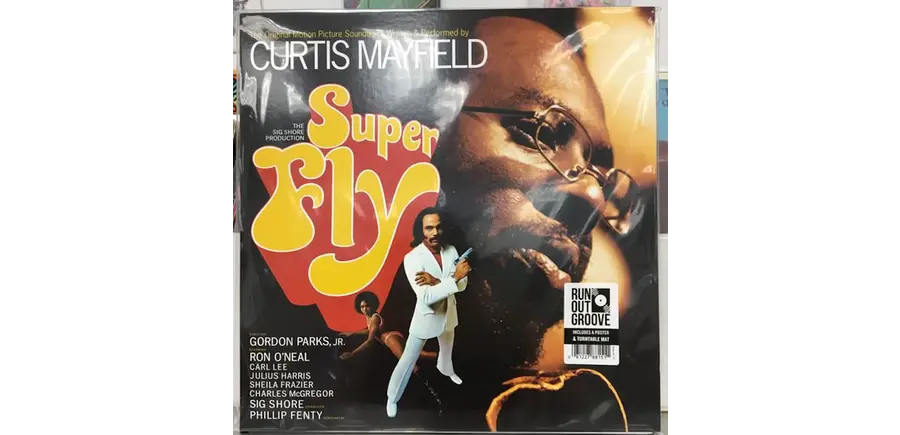 Curtis Mayfield "Superfly"  50th Anniversary 180 Gram Vinyl Deluxe Edition with Poster & Mat
