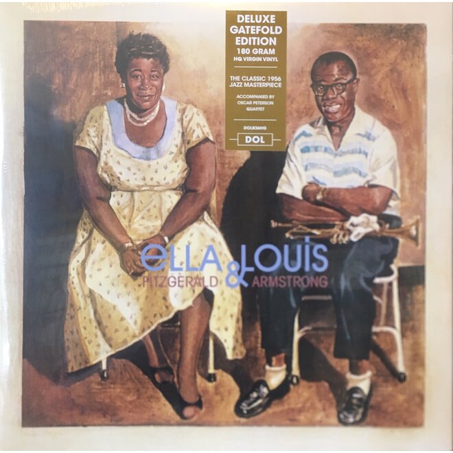 Ella Fitzgerald & Louis Armstrong Deluxe Gatefold Edition 180 Gram HQ Virgin Vinyl