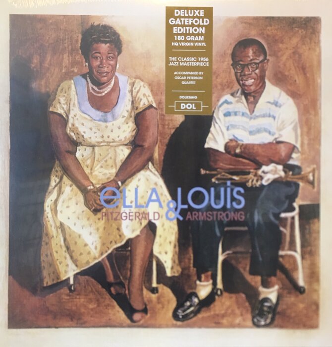 Ella Fitzgerald & Louis Armstrong , Deluxe Gatefold Edition 180 Gram HQ Virgin Vinyl