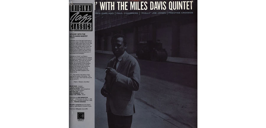 Miles Davis - Workin' With The Miles Davis Quintet , 180 Gram Vinyl