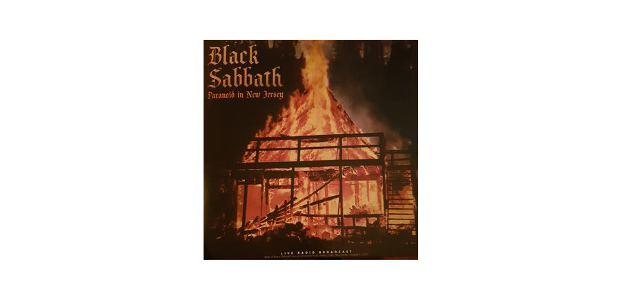 Black Sabbath "Paranoid in New Jersey" Vinyl