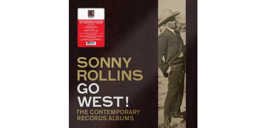 Sonny Rollins "Go West! The Contemporary Records Album 70th. Anniversary Deluxe 3 LP Set