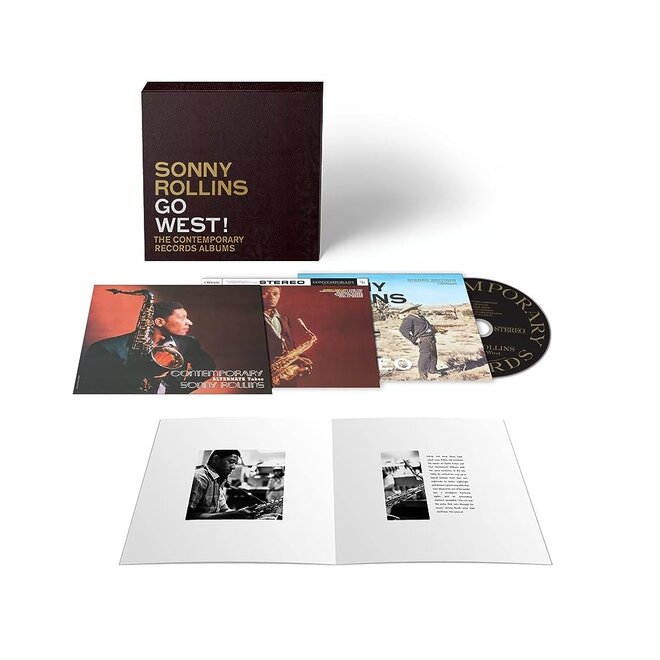 Sonny Rollins "Go West! ) The Contemporary Records Album 70th. Anniversary Deluxe 3 LP Set