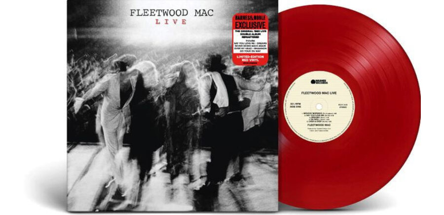 Fleetwood Mac "Live" 180 Gram Vinyl ( 2 LP ) Exclusive Limited Edition Red Vinyl