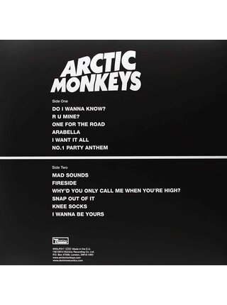 Arctic Monkeys "AM" Vinyl