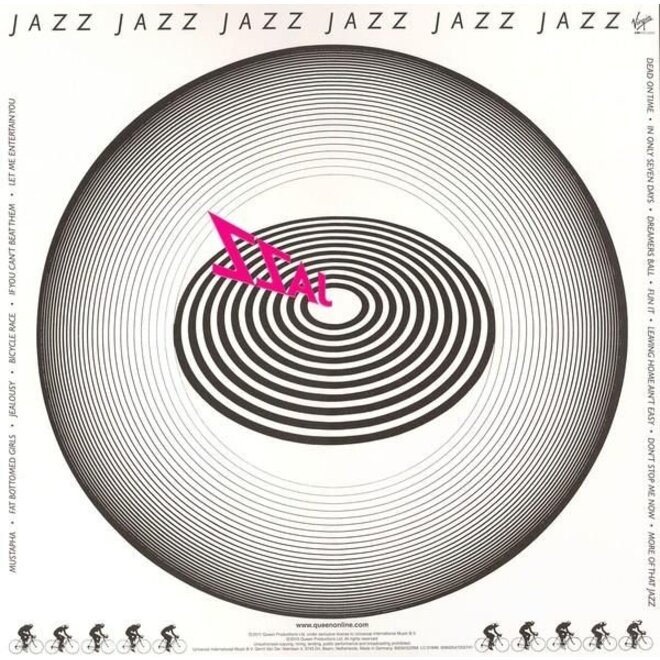 Queen "Jazz" 180 Gram Limited Black Vinyl, Half Speed Mastered