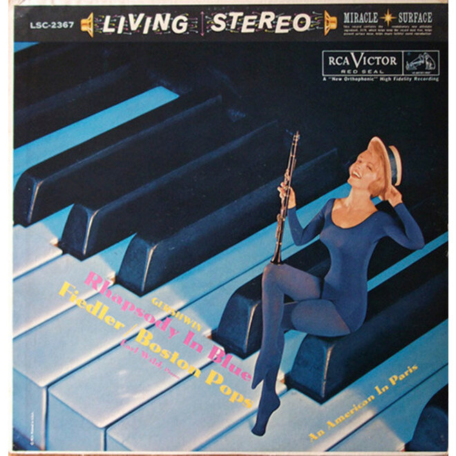 Gershwin "Rhapsody in Blue" Living Stereo RCA Victor Vinyl LSC-2367