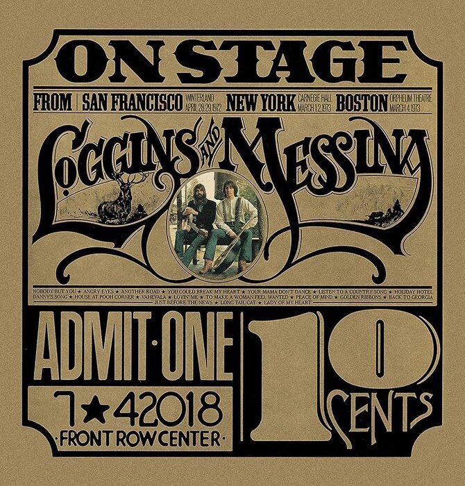 Loggins & Messina "Onstage" Limited Edition Vinyl ( ORC LP1328483 ) Last Copy !