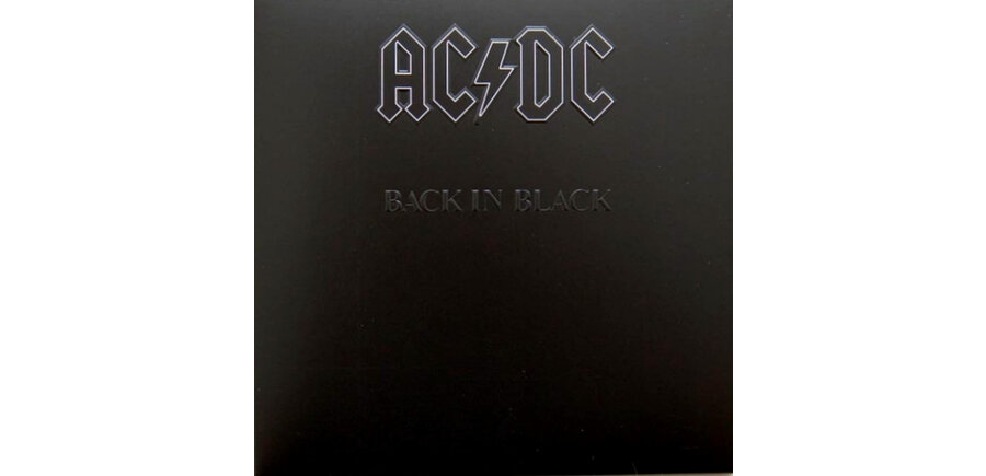 AC/DC "Back in Black" Remastered  180 Gram Vinyl Embossed