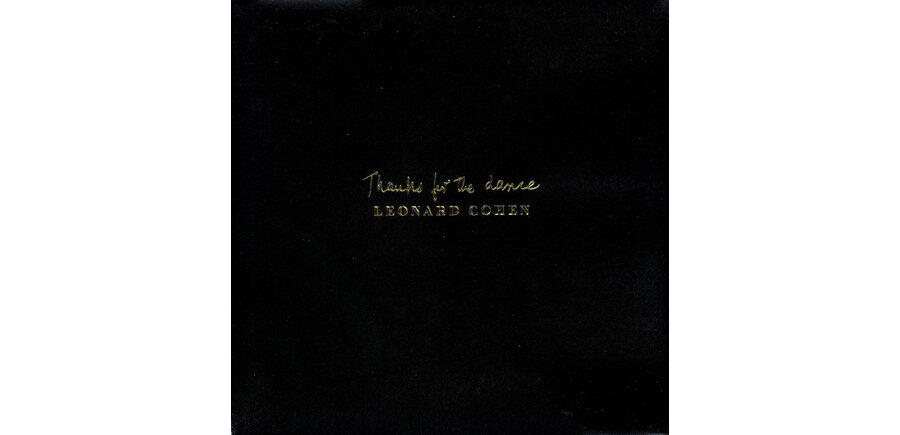 Leonard Cohen "Thanks For The Dance" Vinyl