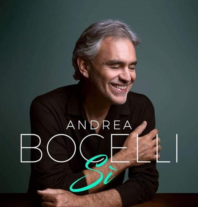 Andrea Bocellis "Si" Vinyl Gatefold Jacket